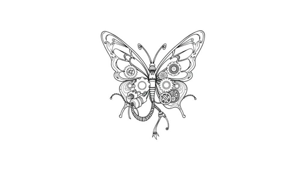 Steampunk Butterfly