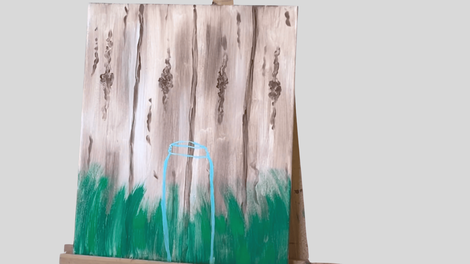 step 5-acrylic-on-canvas