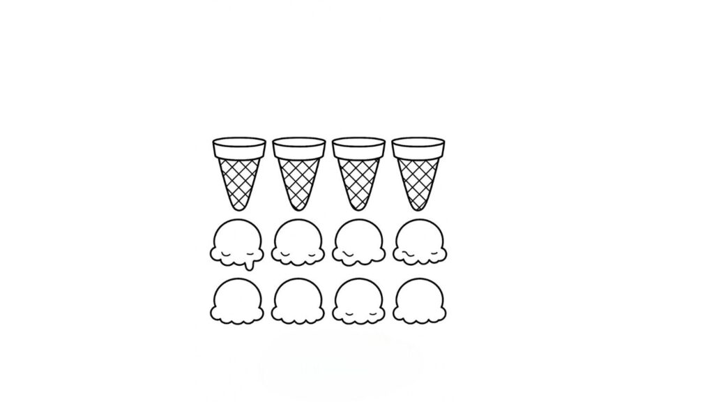 Summer Double Scoop Ice-Cream