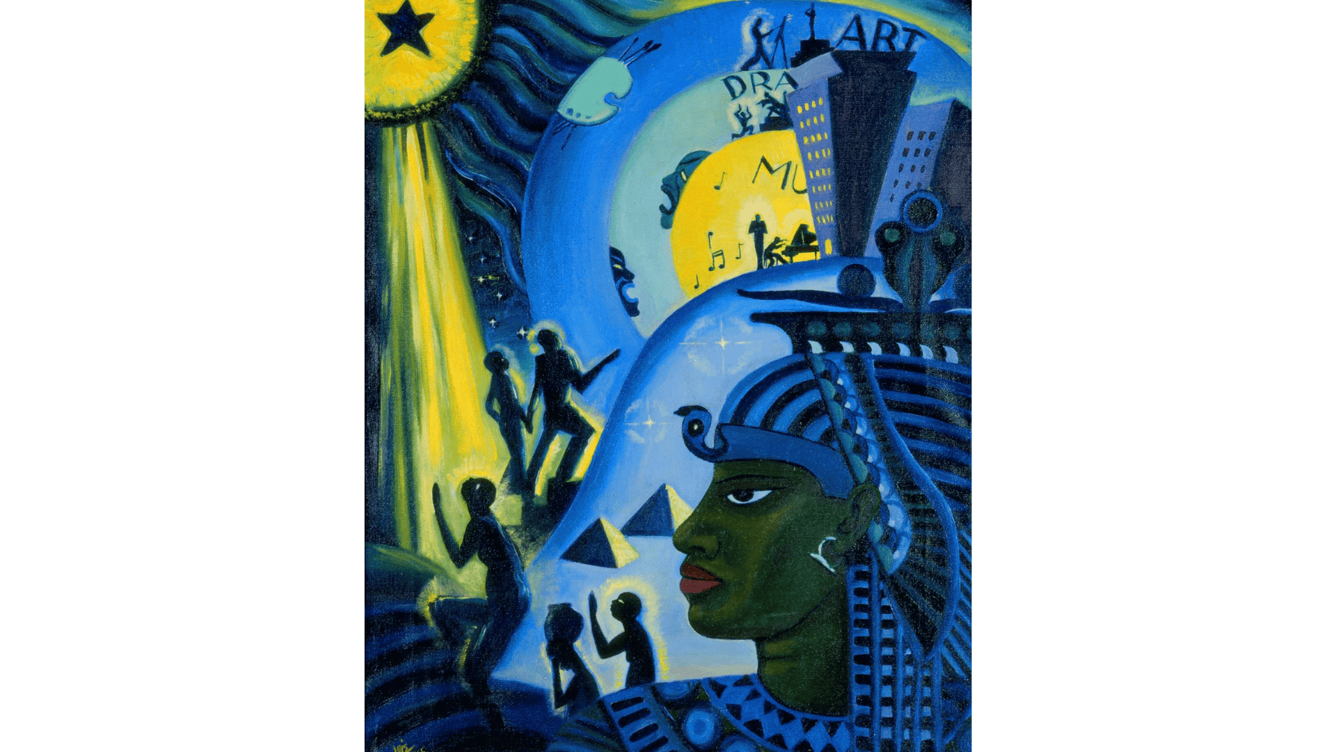 The Ascent of Ethiopia: Lois Mailou Jones (1932)