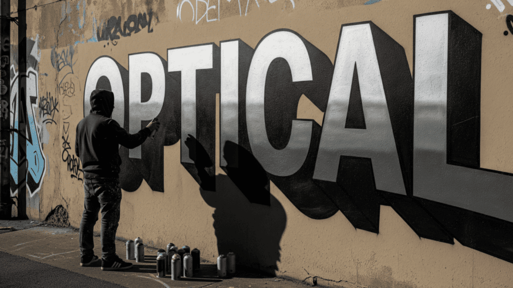 Types of graffiti 3D graffiti dimensional depth and perspective