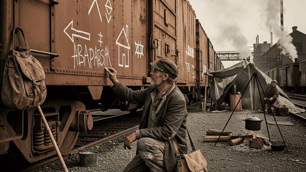 Types of graffiti monikers railroad hobo signatures