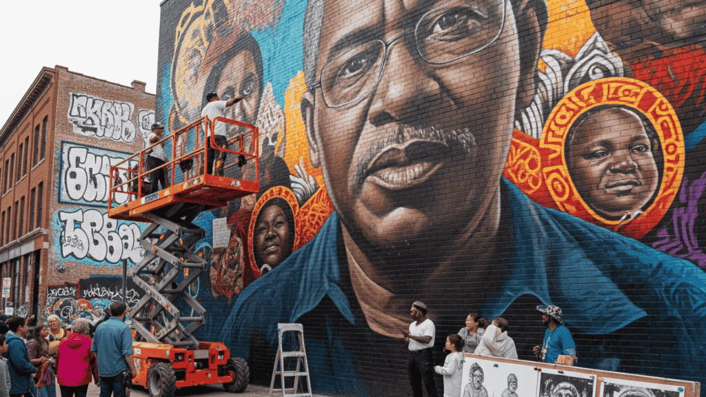 Types of graffiti mural graffiti large scale fine arts