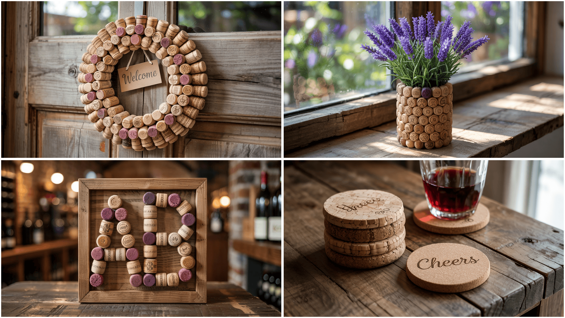 Wine Cork Crafts for Adults