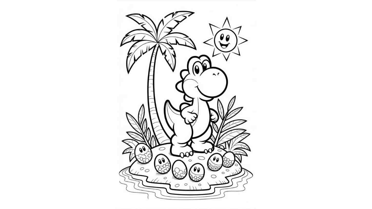 Yoshi's Island Scene